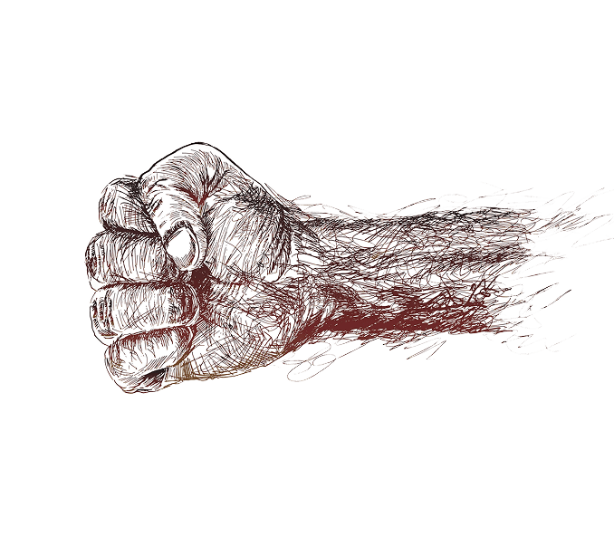 Illustration of a hand symbolizing collaboration