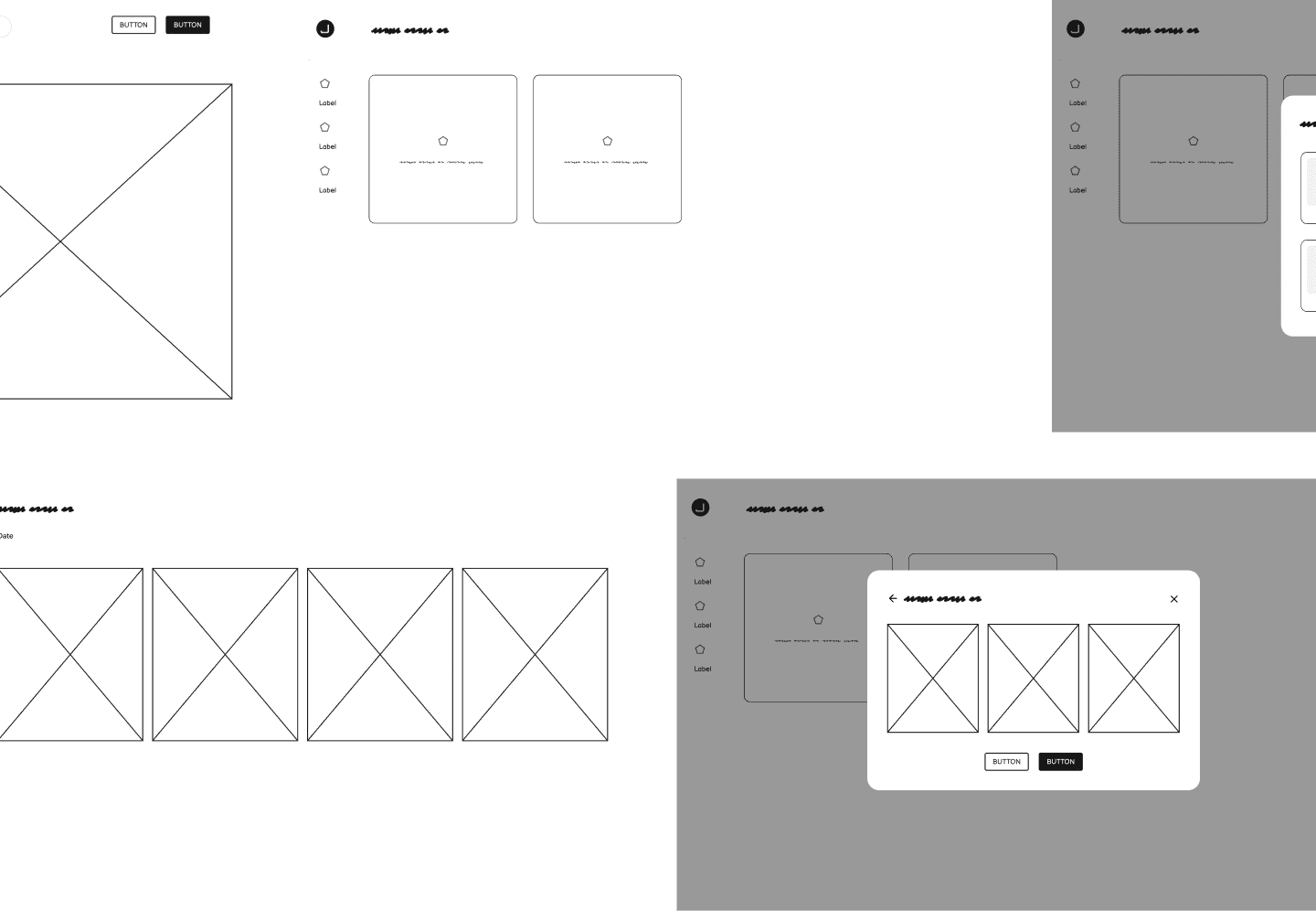 AI-powered jewelry design for manufacturers Wireframes